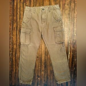 Men's Army Green Cargo Pants W34 L32